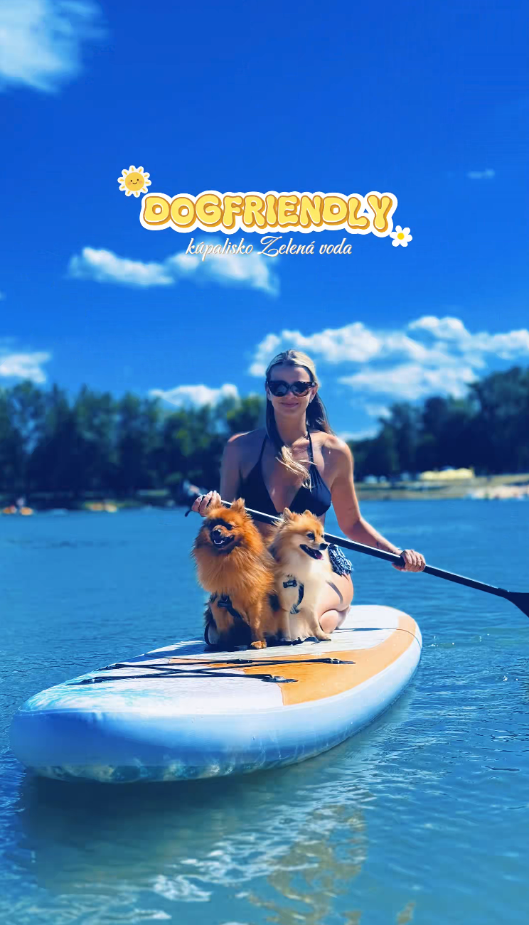 UGC video pre dog friendly kúpalisko Zelená Voda
